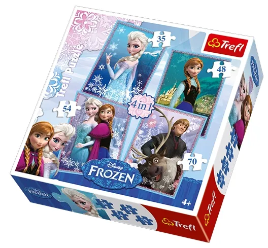 4 Puzzles - Disney: The Snow Queen