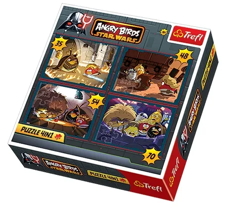 4 Jigsaw Puzzles - Angry Birds