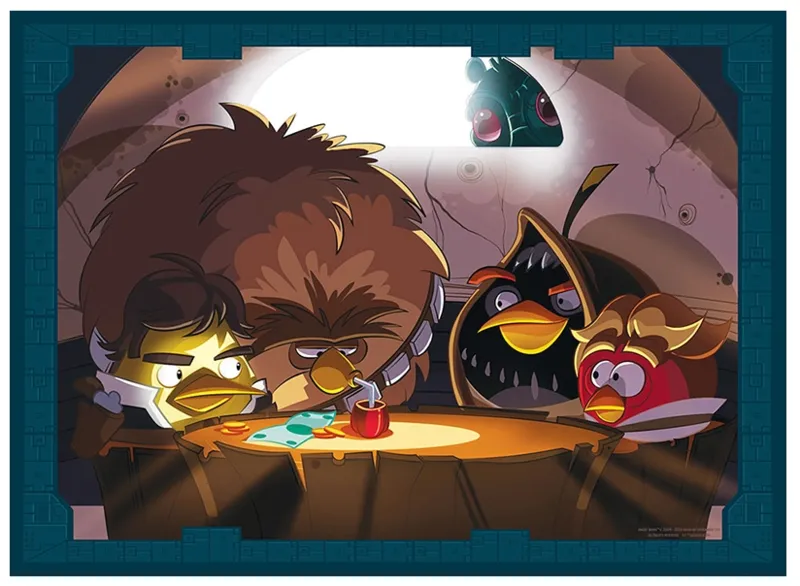 4 Jigsaw Puzzles - Angry Birds