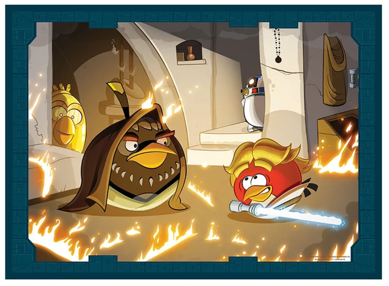 4 Jigsaw Puzzles - Angry Birds