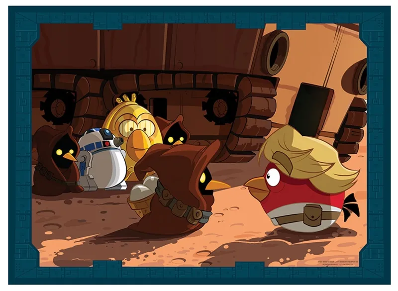 4 Jigsaw Puzzles - Angry Birds