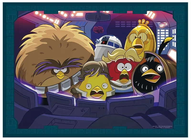 4 Jigsaw Puzzles - Angry Birds