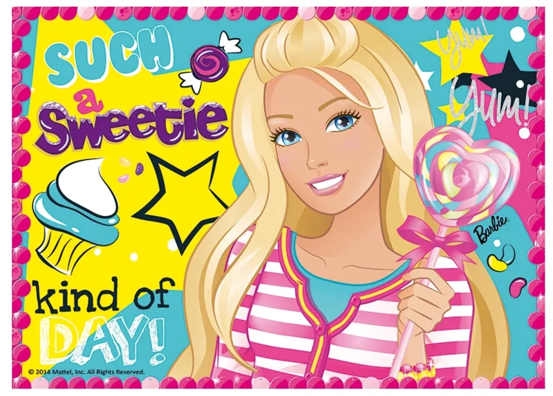 4 Jigsaw Puzzles - Barbie