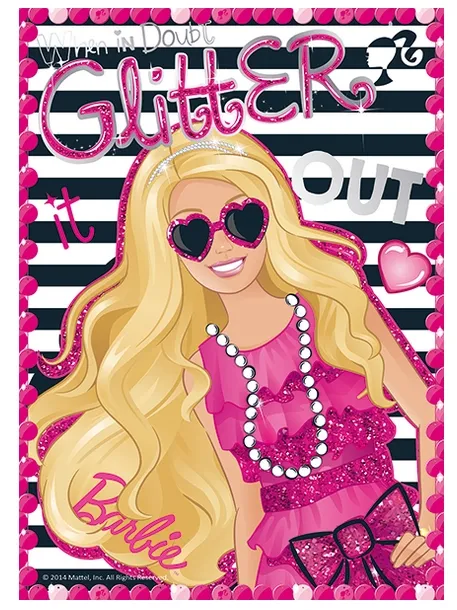 4 Jigsaw Puzzles - Barbie