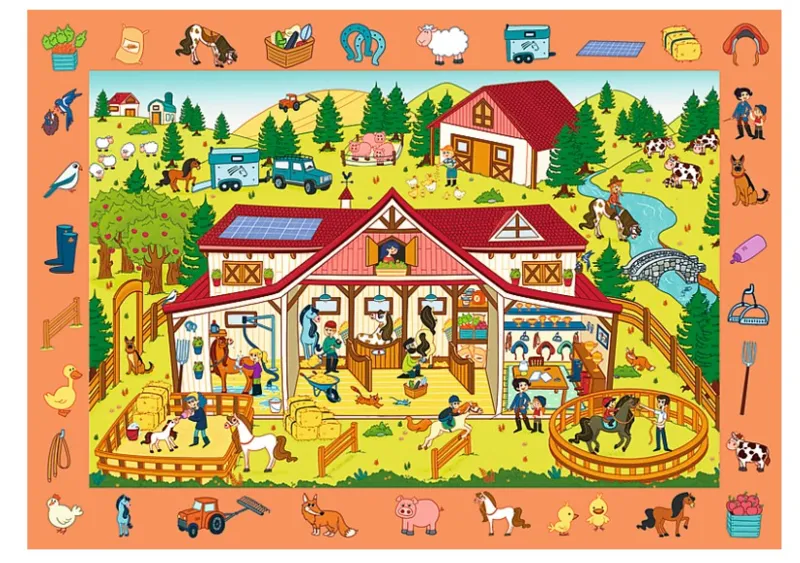 Puzzle Observation - Farm