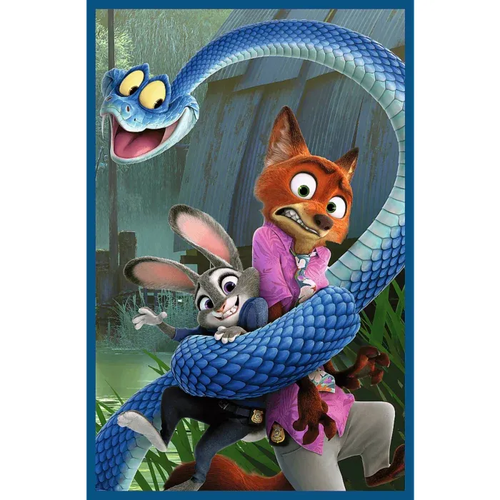3 Puzzles - Pet investigation - Disney Zootopia 2