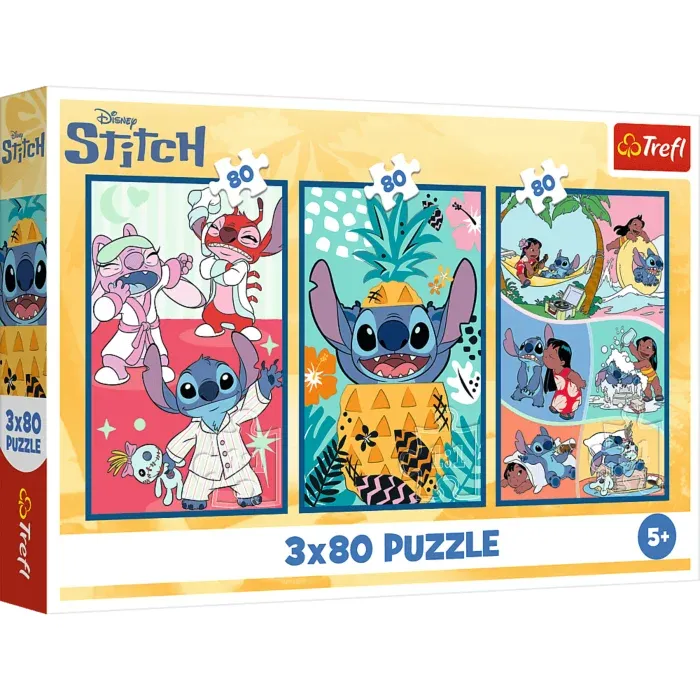 3 Puzzles - Stitch's world