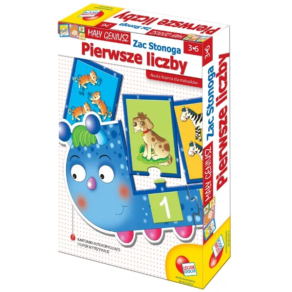 Educational Puzzle - The Crawler to learn to count (Instructions in Polish)