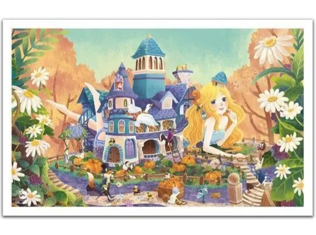 Plastic Puzzle - Alice in Wonderland