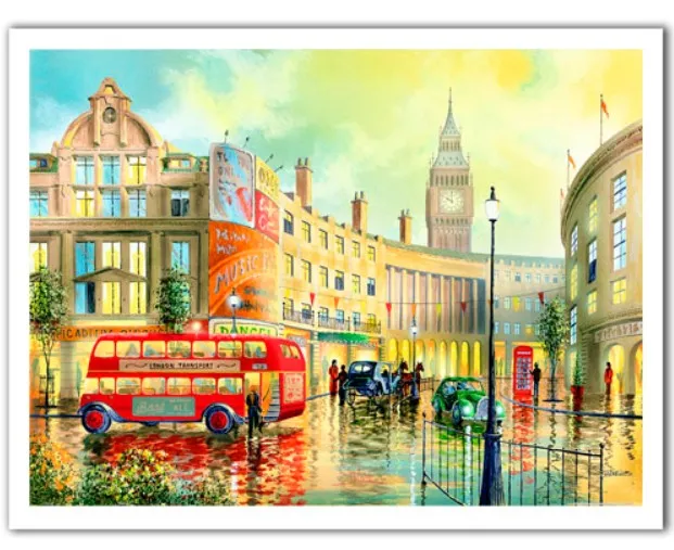 Plastic Puzzle - Ken Shotwell - Morning in London