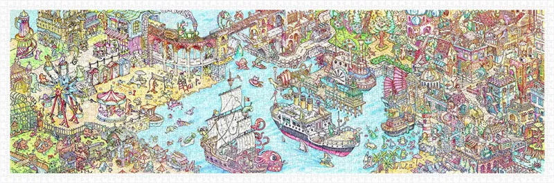 Plastic Puzzle - Tom Parker - Dino City and Bay