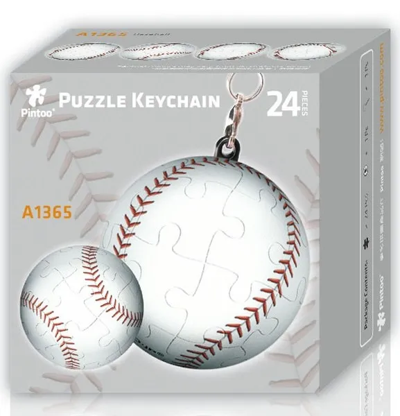 Keychain 3D Puzzle - Baseball
