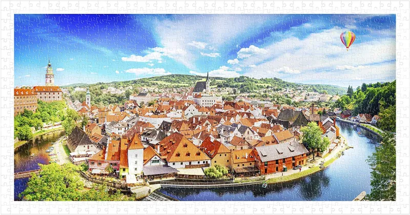 Plastic Puzzle - Cesky Krumlov, Czech Republic