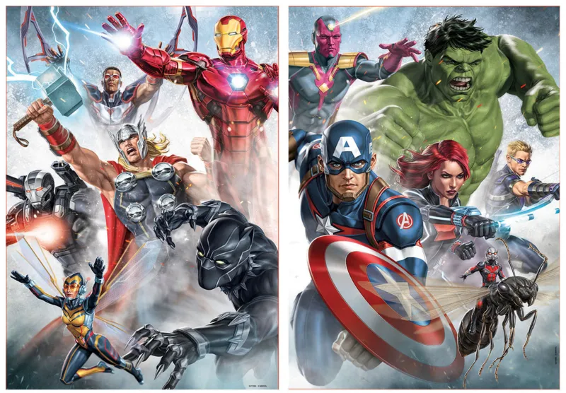 2 Puzzles - Marvel Avengers