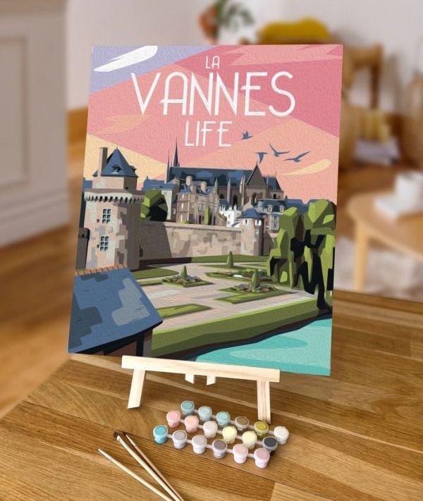 Paint by Numbers - Ramparts of Vannes