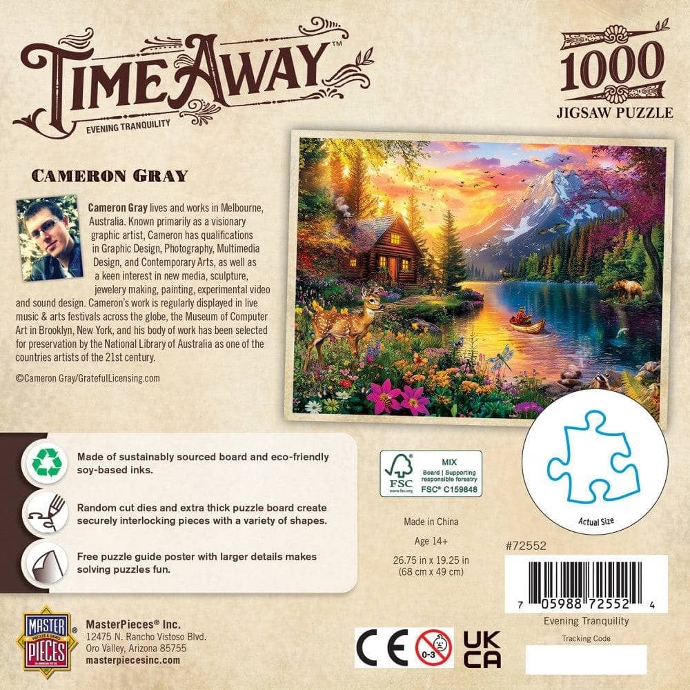 Time Away - Evening Tranquility - Master Pieces - 1000 pieces
