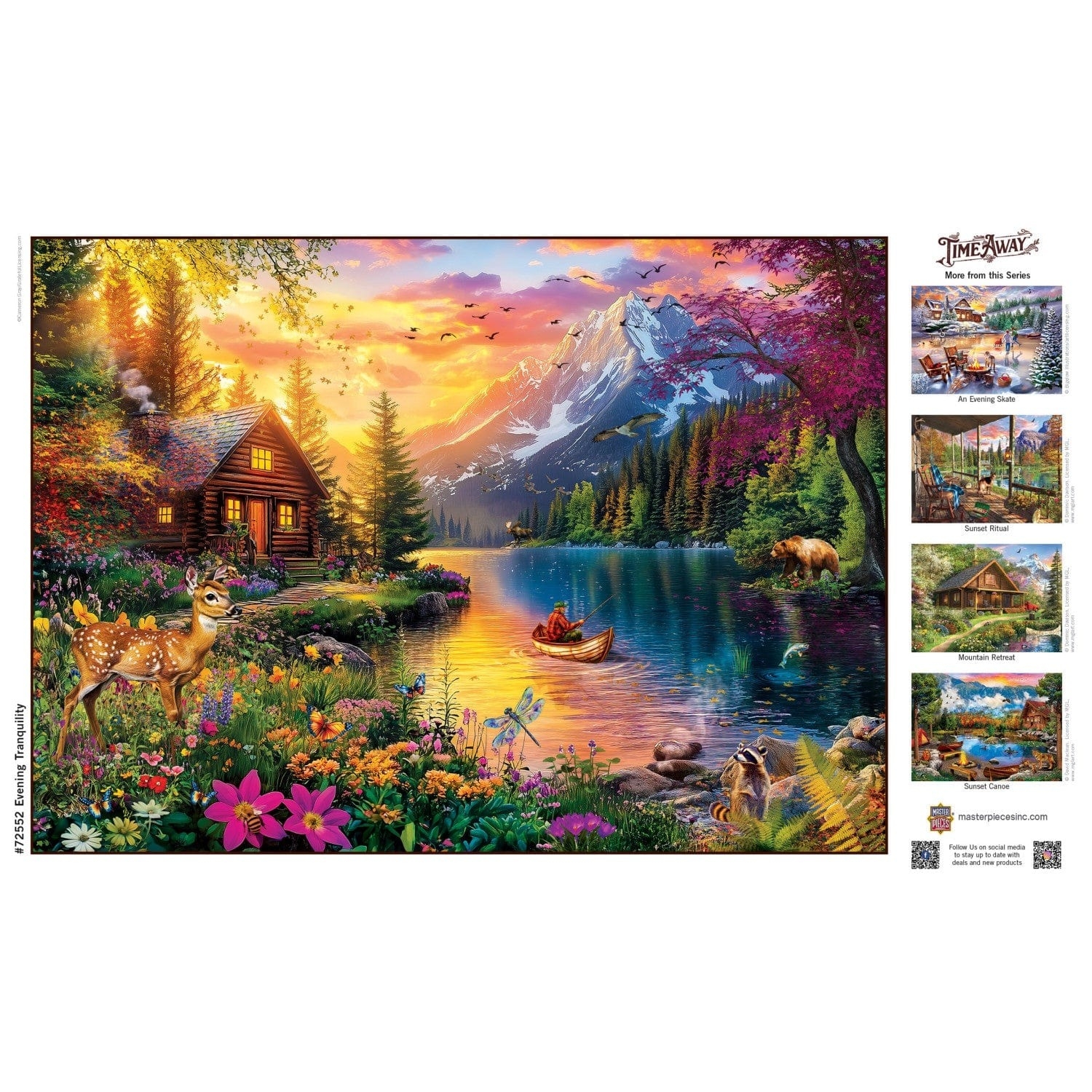 Time Away - Evening Tranquility - Master Pieces - 1000 pieces