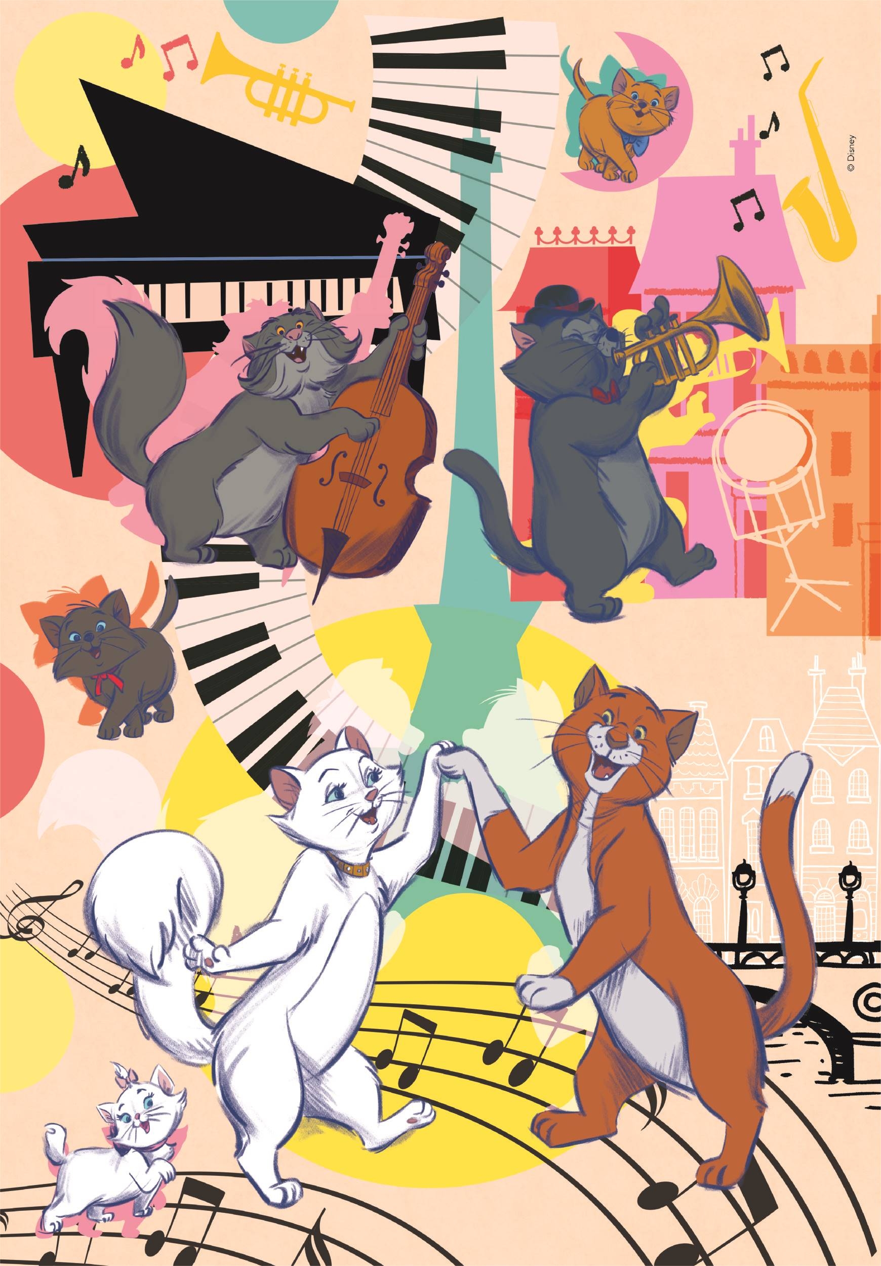 Magic Light - Aristocats : Family Photo