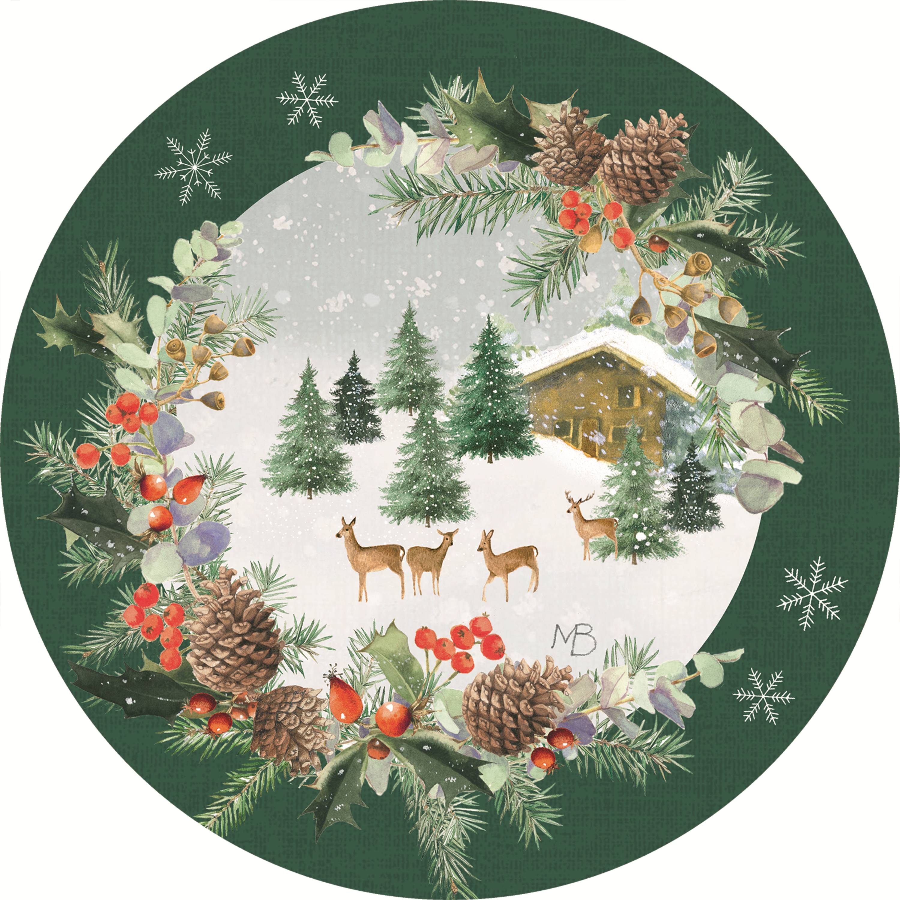 Mini-Puzzle - Winter Forest - The Châlet