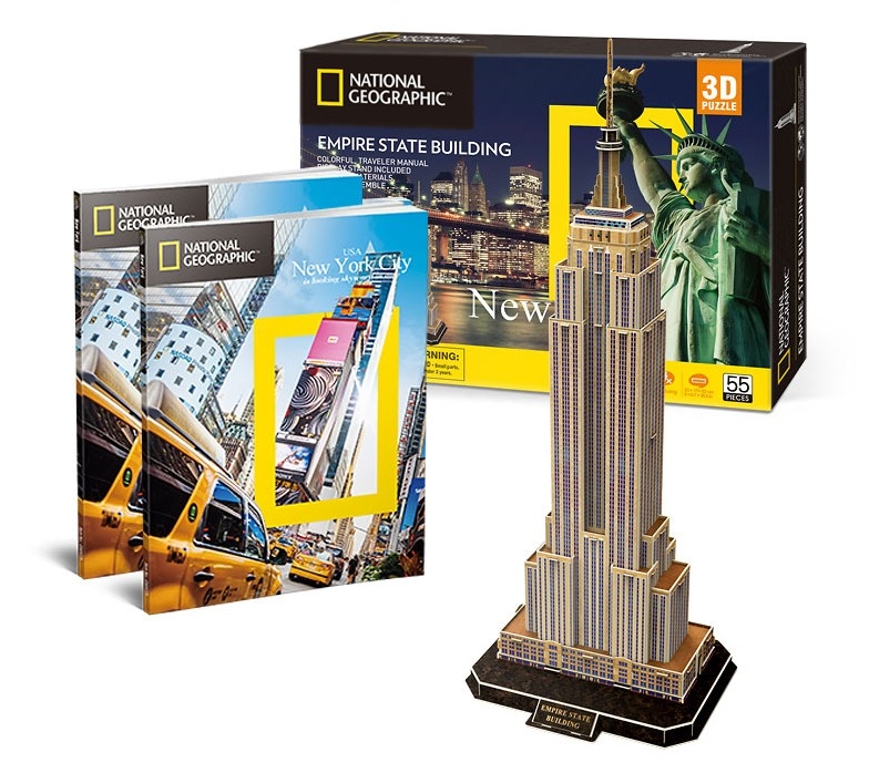 3D Puzzle - Empire State Building (Difficulty: 6/8)