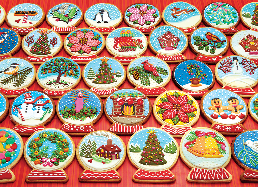 Snow Globe Cookies