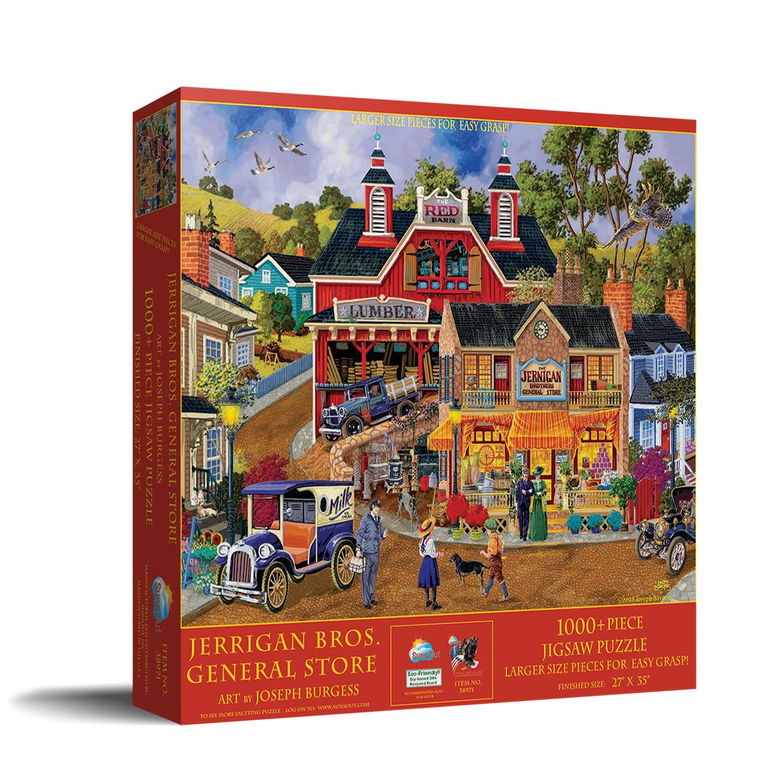 SunsOut - Jigsaw puzzle XXL Pieces - Joseph Burgess - Jerrigan Bros ...