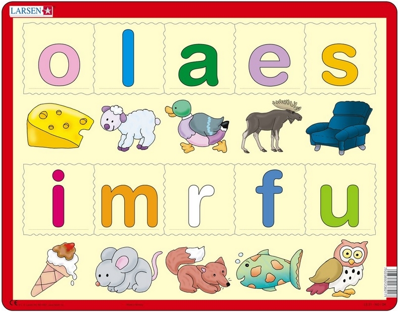 Learn the letters (Norwegian)