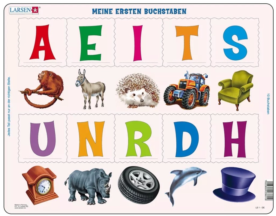 Frame Jigsaw Puzzle - Meine Ersten Buchstaben (in German)