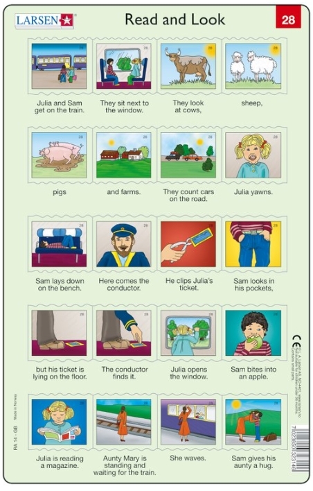 Frame Puzzle - Read and Look 27-28