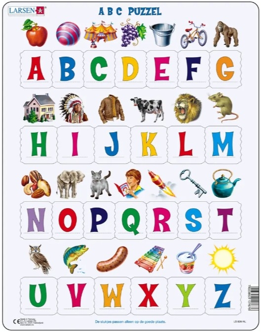 Frame Puzzle - ABC Puzzel (in Dutch)