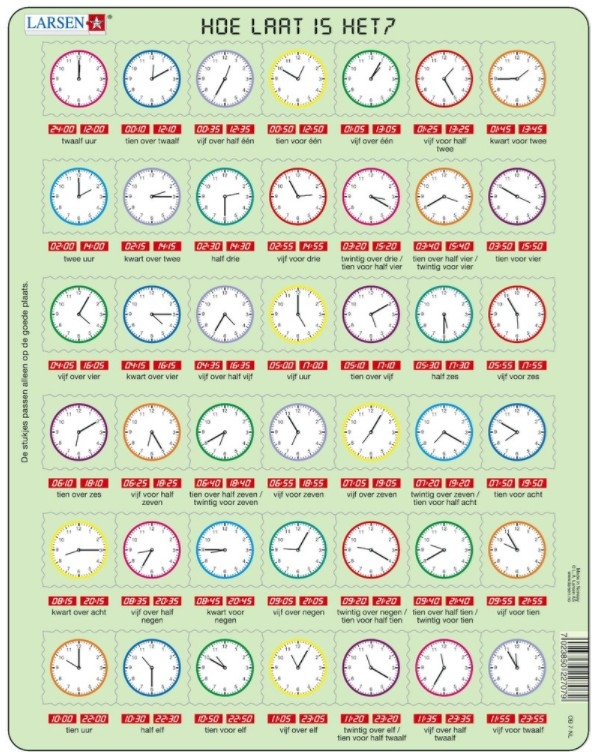 Frame Puzzle - Holländisch (in Dutch)