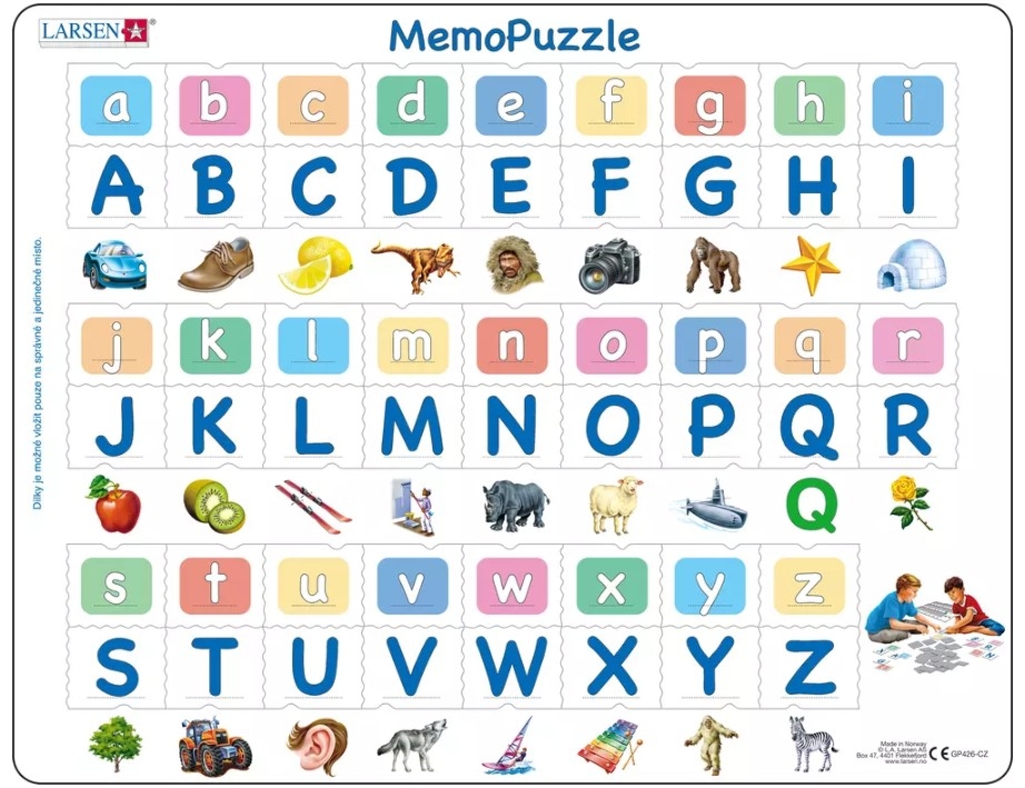 Frame Puzzle - MemoPuzzle (in Czech)