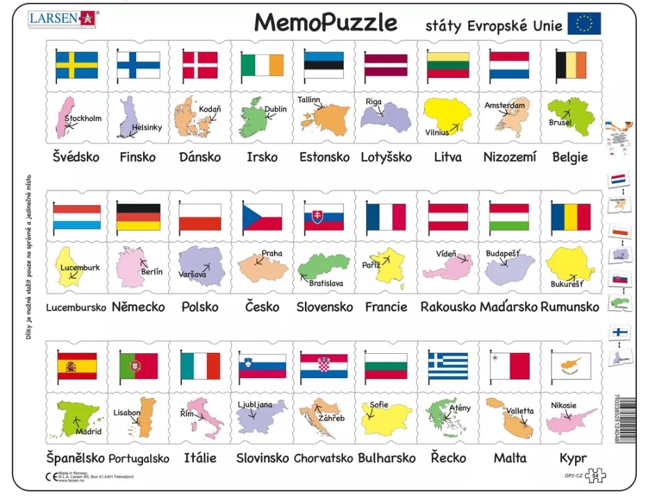 Frame Puzzle - MemoPuzzle (in Czech)