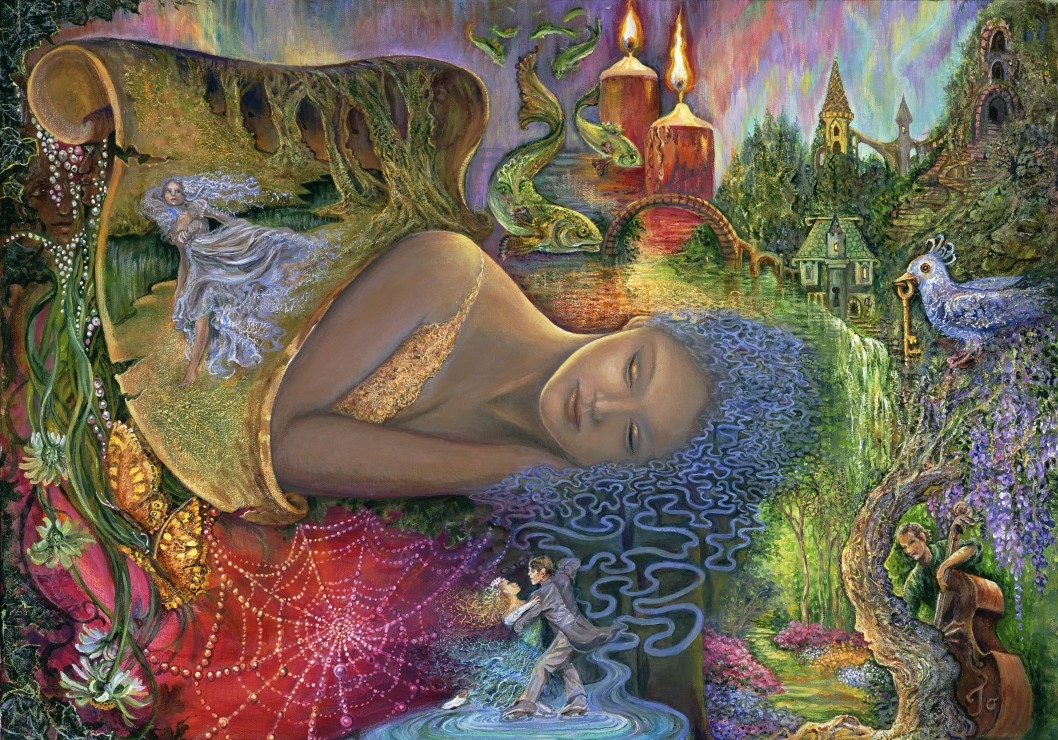 Josephine Wall - Dreaming in Color