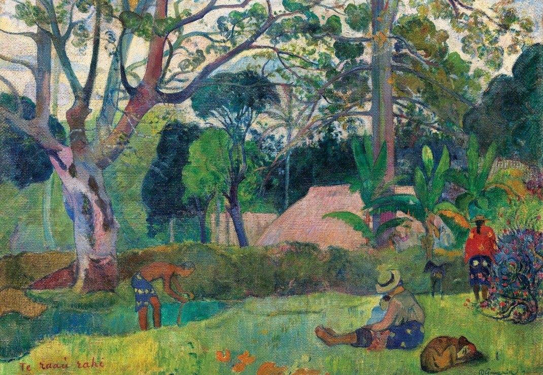 Te raau rahi (The Big Tree), 1891