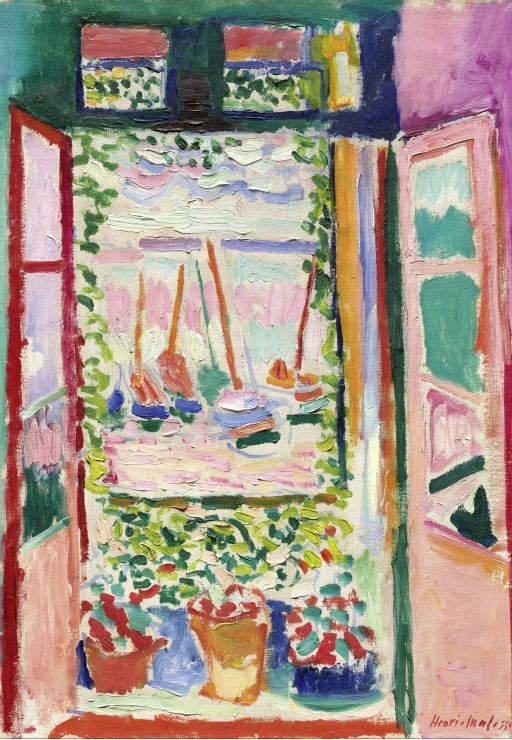 Henri Matisse - Open Window, Collioure