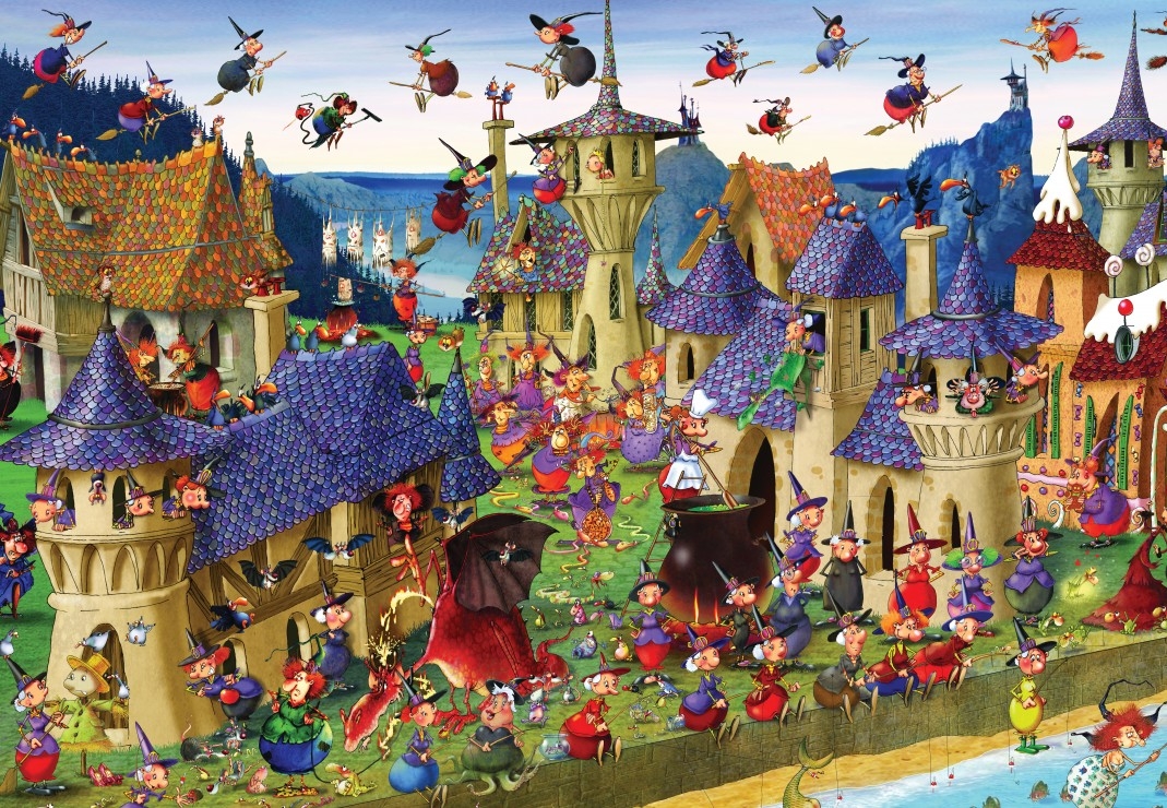 François Ruyer - Witches' Festival at the Castle