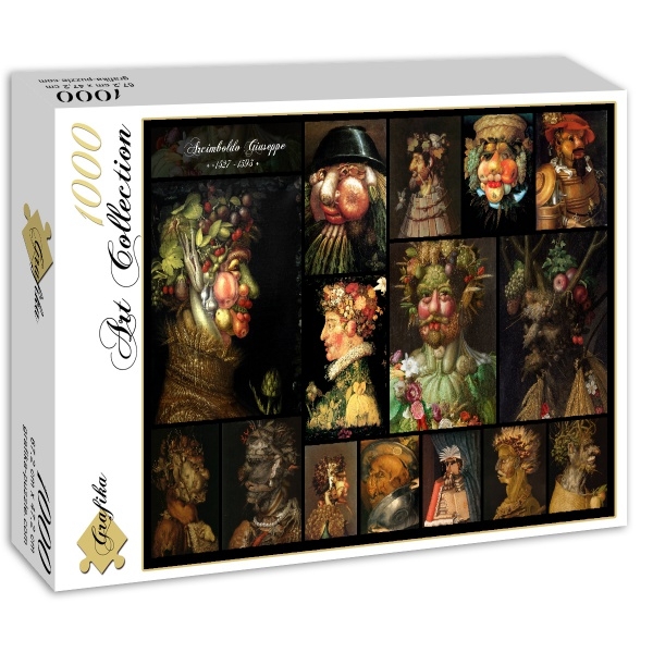 Puzzle Arcimboldo Giuseppe - Collage - 1000 pièces - Grafika-00845