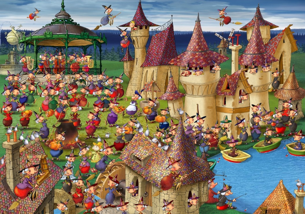 François Ruyer: Hexen - Grafika - 1000 pieces | jigsawpuzzle.co.…