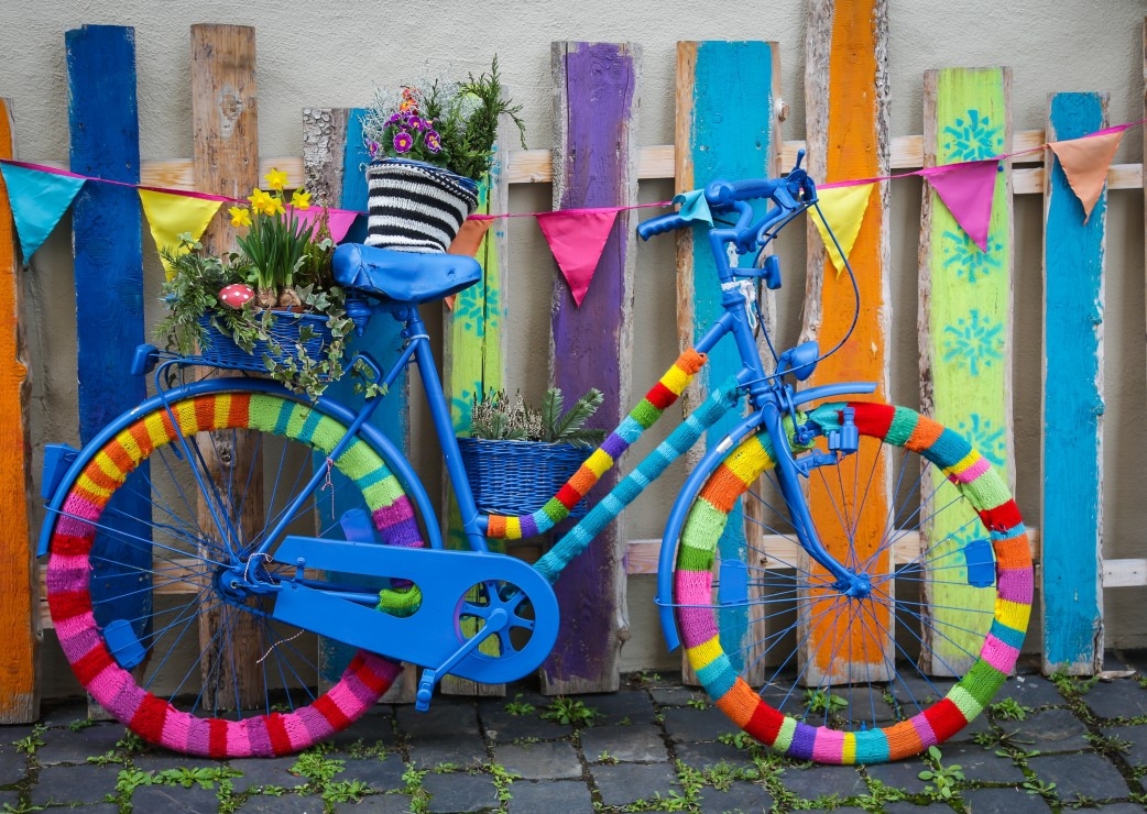 My Beautiful Colorful Bike
