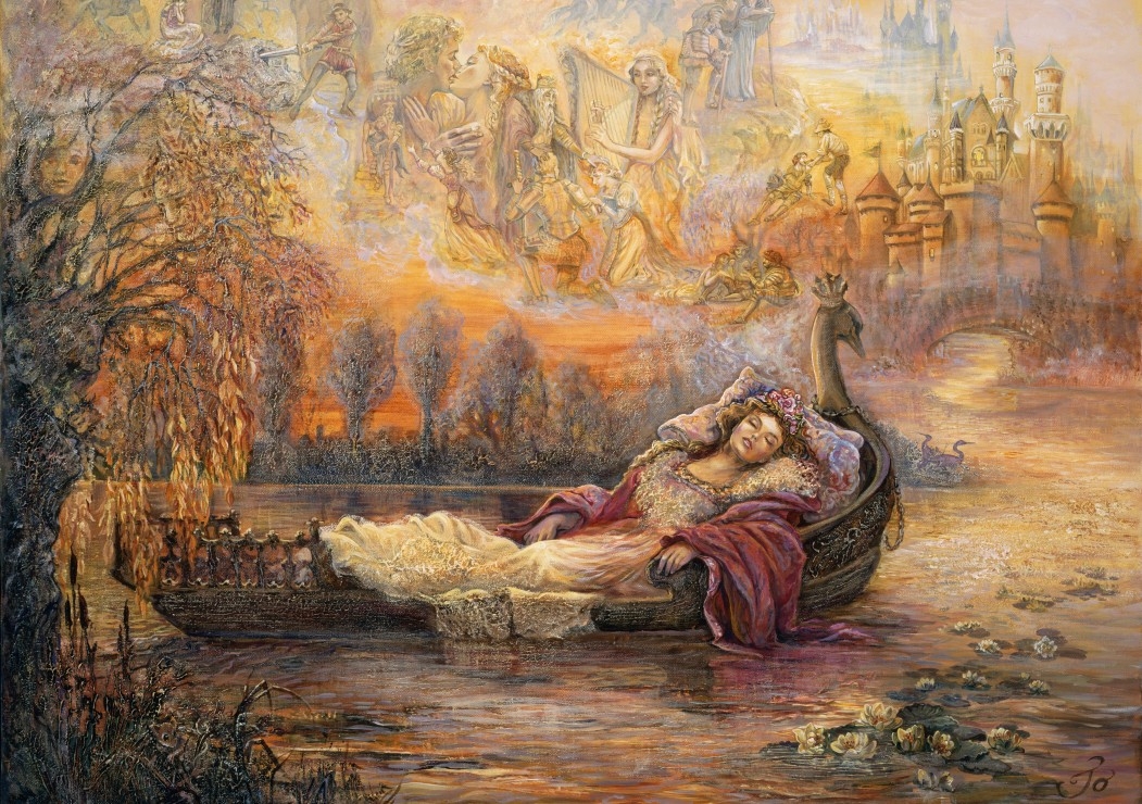 Josephine Wall - Dreams of Camelot