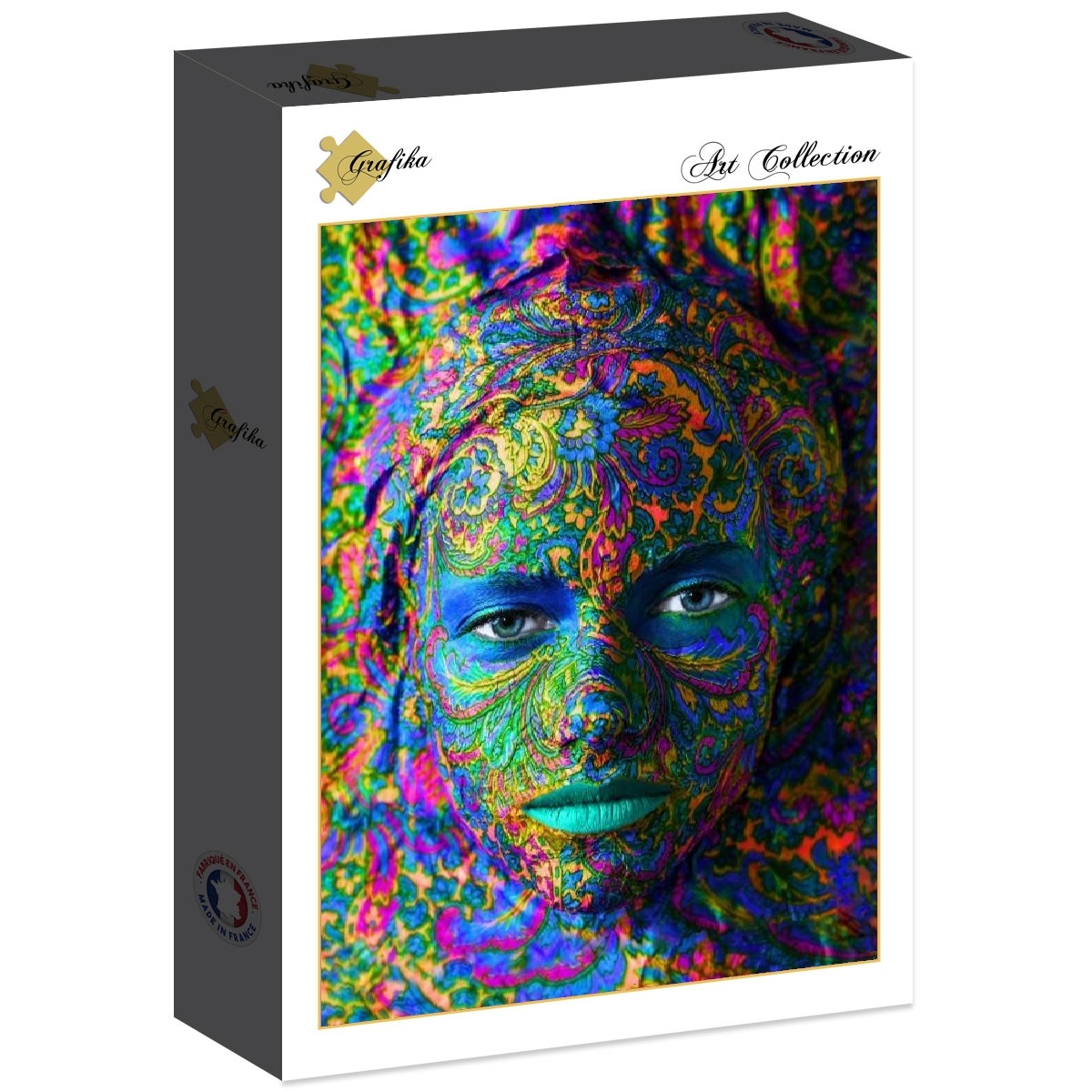 Grafika - Jigsaw puzzle Face Art: Portrait einer Frau - 2000 pieces ...
