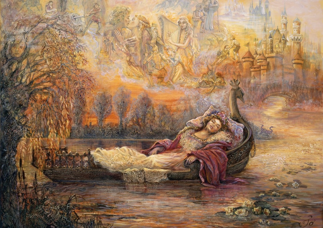 Josephine Wall - Dreams of Camelot