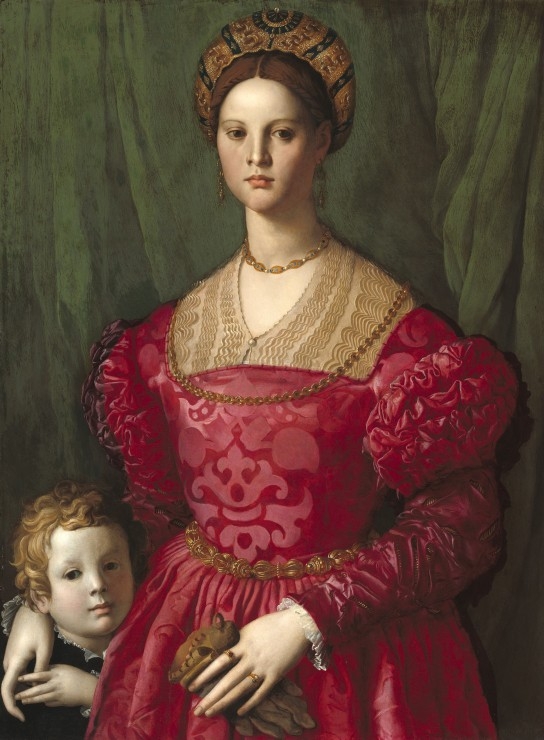Agnolo Bronzino: A Young Woman and Her Little Boy, 1540