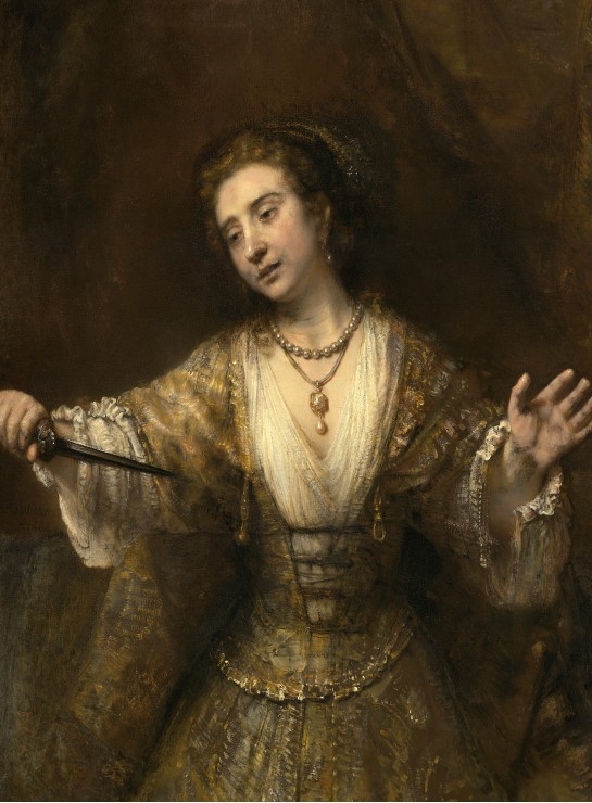 Rembrandt : Lucretia, 1664