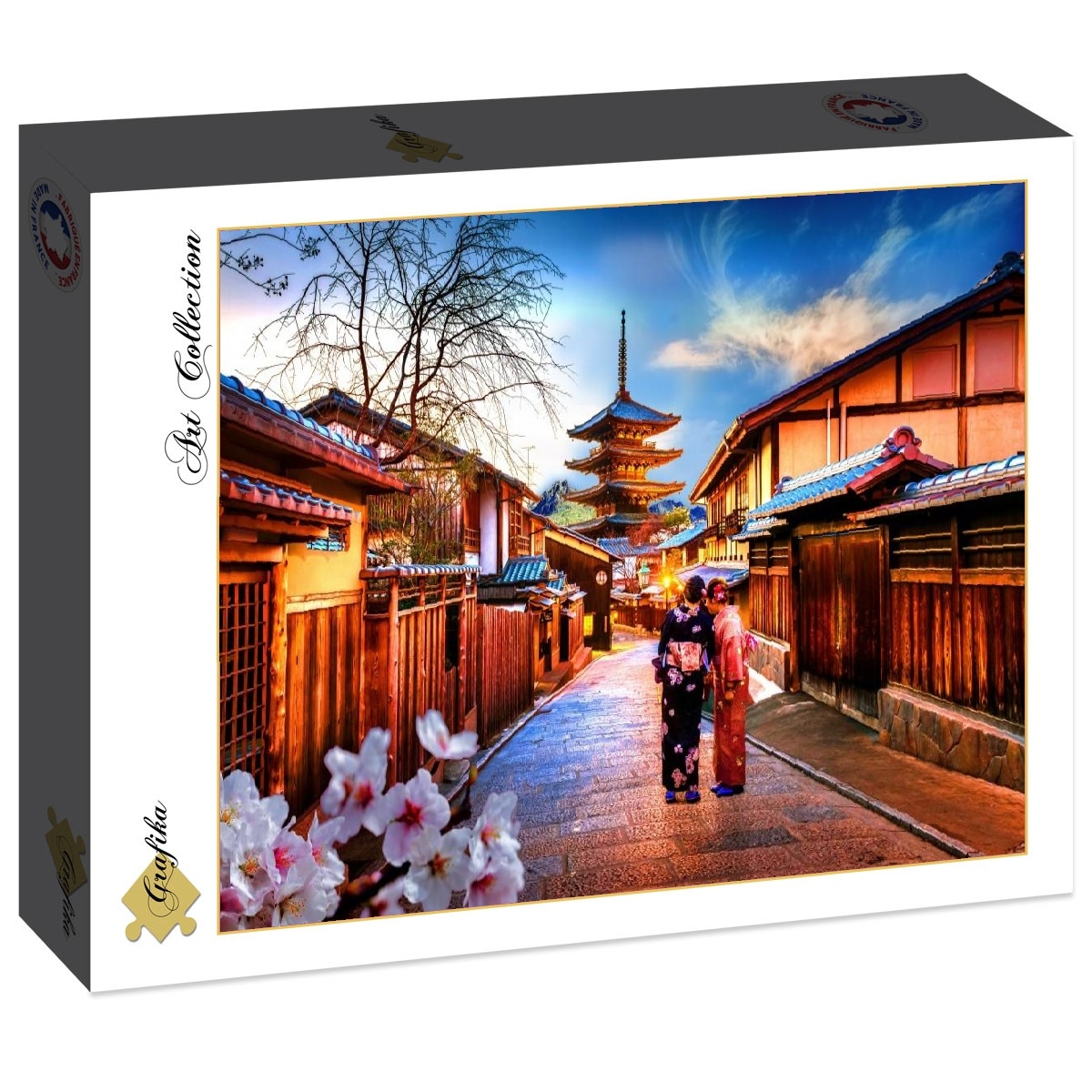 Japanese Temple - Grafika - 2000 pieces | jigsawpuzzle.co.uk