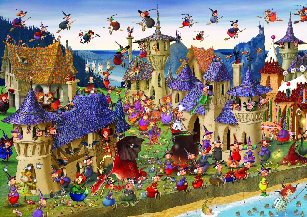 Grafika - Jigsaw puzzle François Ruyer - Hexen - 2000 pieces - Grafika ...