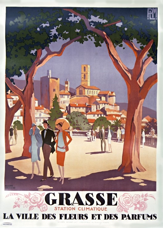 Roger Broders - Grasse, la Ville des Fleurs et des Pafums, 1927