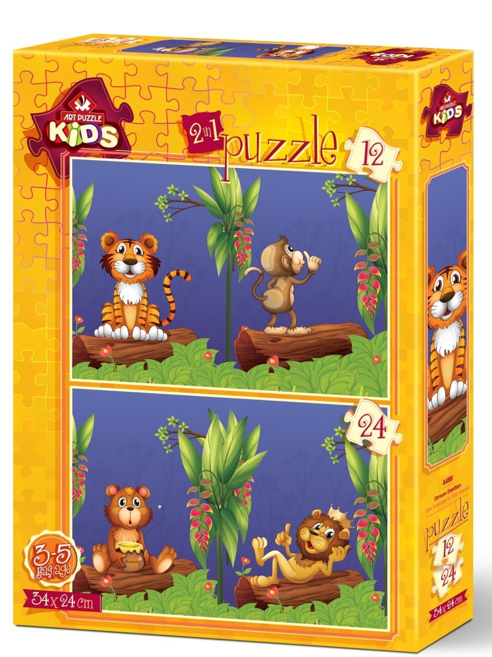 2 Puzzles - The Friends in The Forest