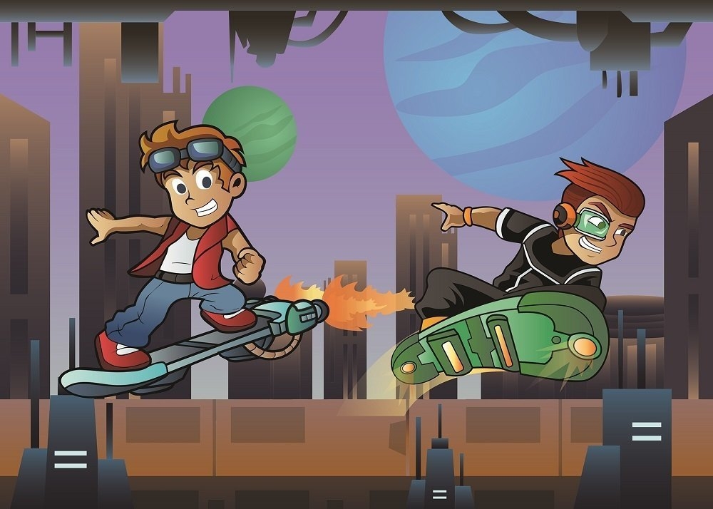 XXL Pieces - The Skater Boys